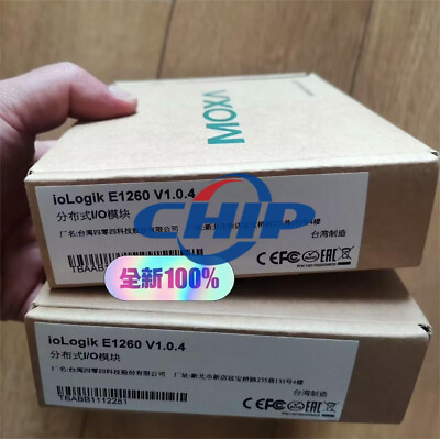 1PCS  MOXA   ioLogik E1260   I/O  MODULE  NEW IN BOX .DHL/UPS