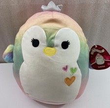 Squishmallows Louisa Tie Dye Penguin 12" soft plush Kellytoy NWT
