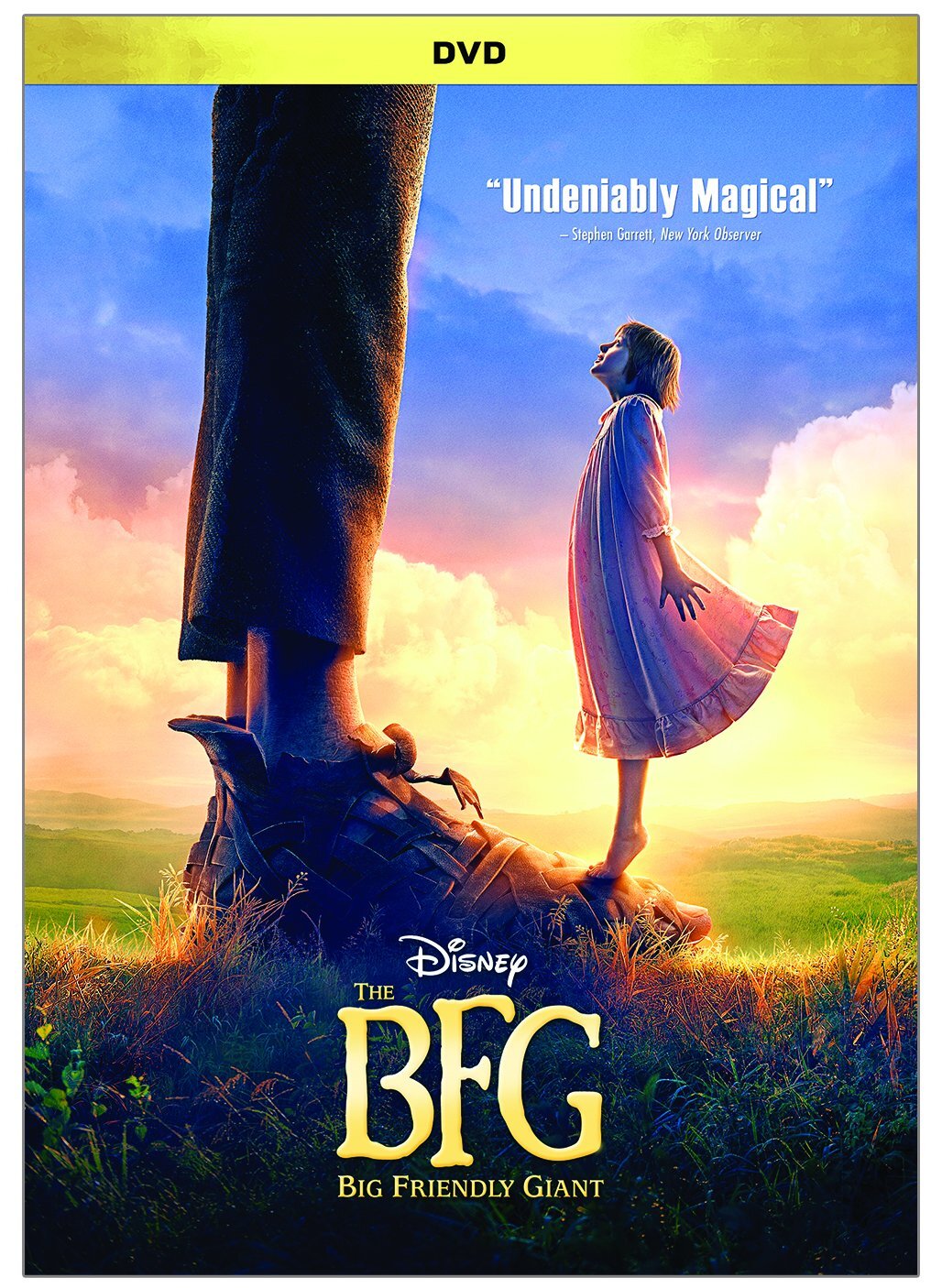 The BFG (DVD) Mark Rylance Ruby Barnhill Penelope Wilton Jemaine Clement