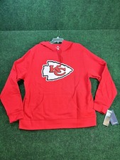 Kansas City Chiefs NFL 15 Patrick Mahomes Fanatics Men's Hoodie Red Sz XL