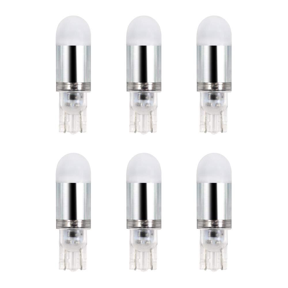 T5 T10 Wedge Base LED Light Bulbs 12VAC/DC 1Watt Warm White 2700K-3000K for O...
