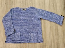 Habitat Clothes To Live In Chunky Knit Sweater Beachy Boxy Colorful Women's M