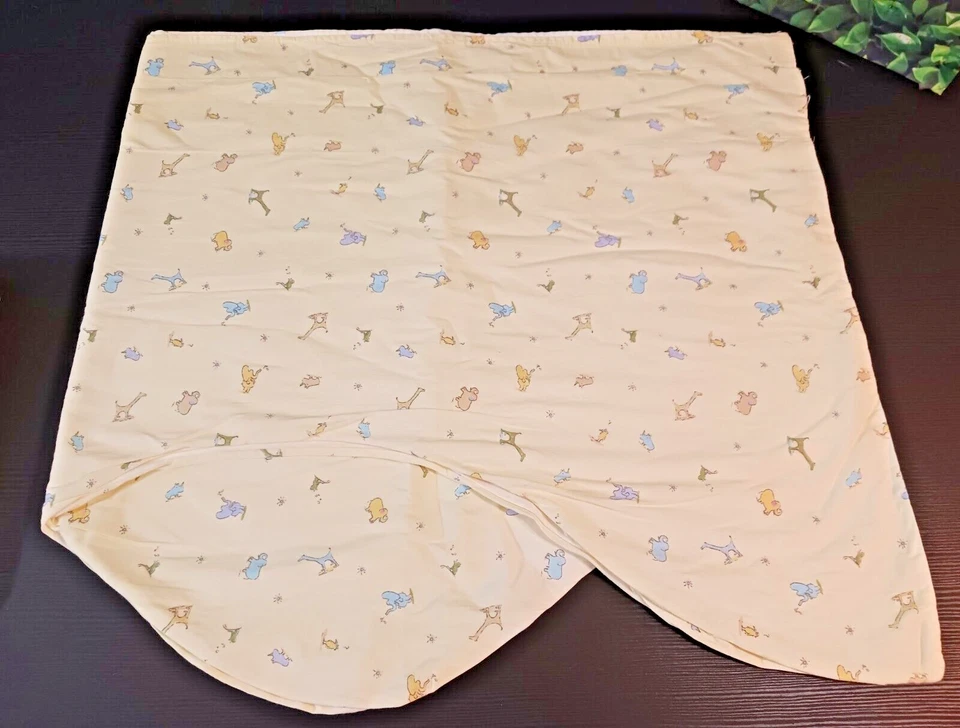 JOHN LENNON CARTERS Bebé Animal Desfile Ventana Cenefa Cortina 87" x 21" De Colección Foto 3 de 4