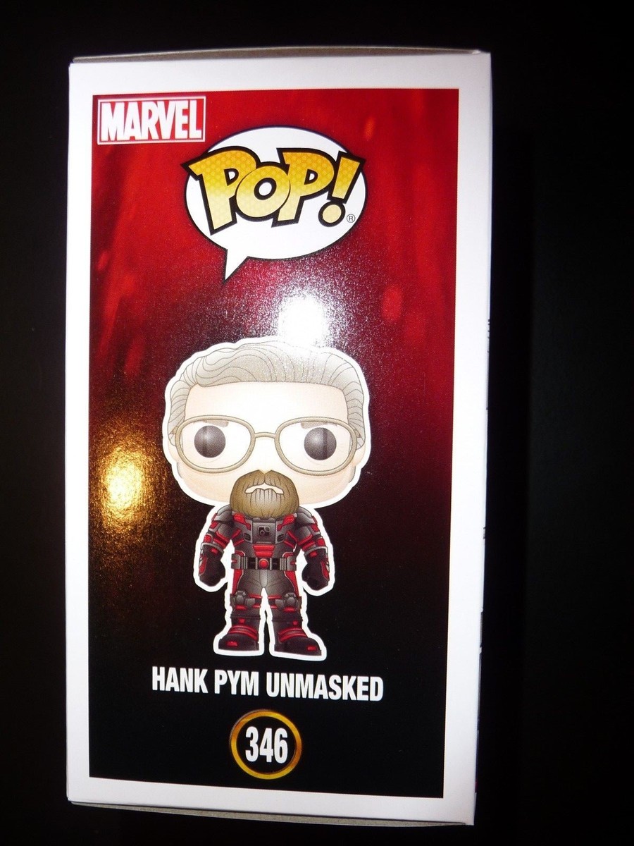 FunkoPop！346 HANK PYM UNMASKED 　限定版 Amazon.com: Funko Pop! Marvel #346 Ant-Man & The Wasp