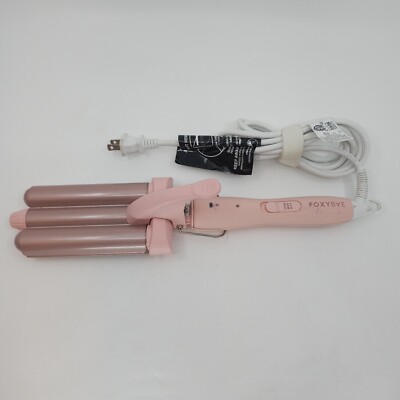 FoxyBae Baby Blush Wavy Baby Triple Waver 3 Barrel - Tested