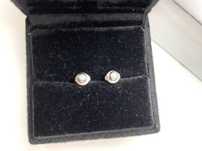 Tiffany & Co. Elsa Peretti Diamonds By The Yard Eartings 925 Silver 0.10 Ct. - Image 1 of 4
