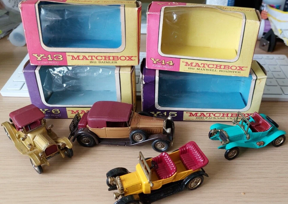 Job Lot of MATCHBOX Models of Yesteryear - Y13 - Y14-Y15-Y9 IN good condition . - Image 2 of 4