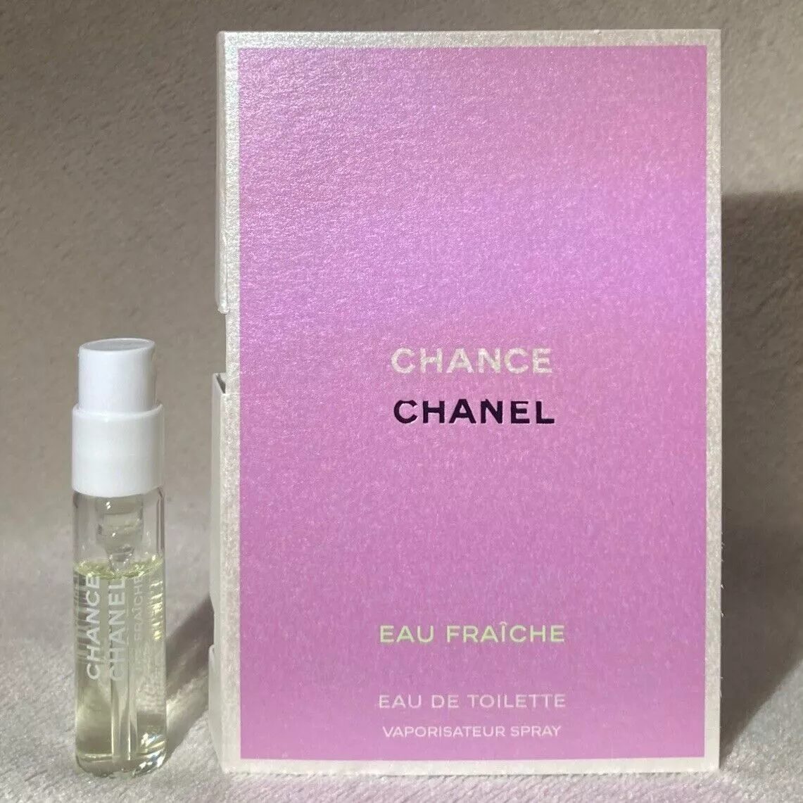 Chanel Chance Eau Fraiche Eau De Toilette Sample Spray .05oz 1.5