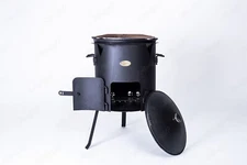 Traditional Kazan Qazon 9L-2.3gal & Oven Uchag Ochag Pilaf Plov Cast Iron