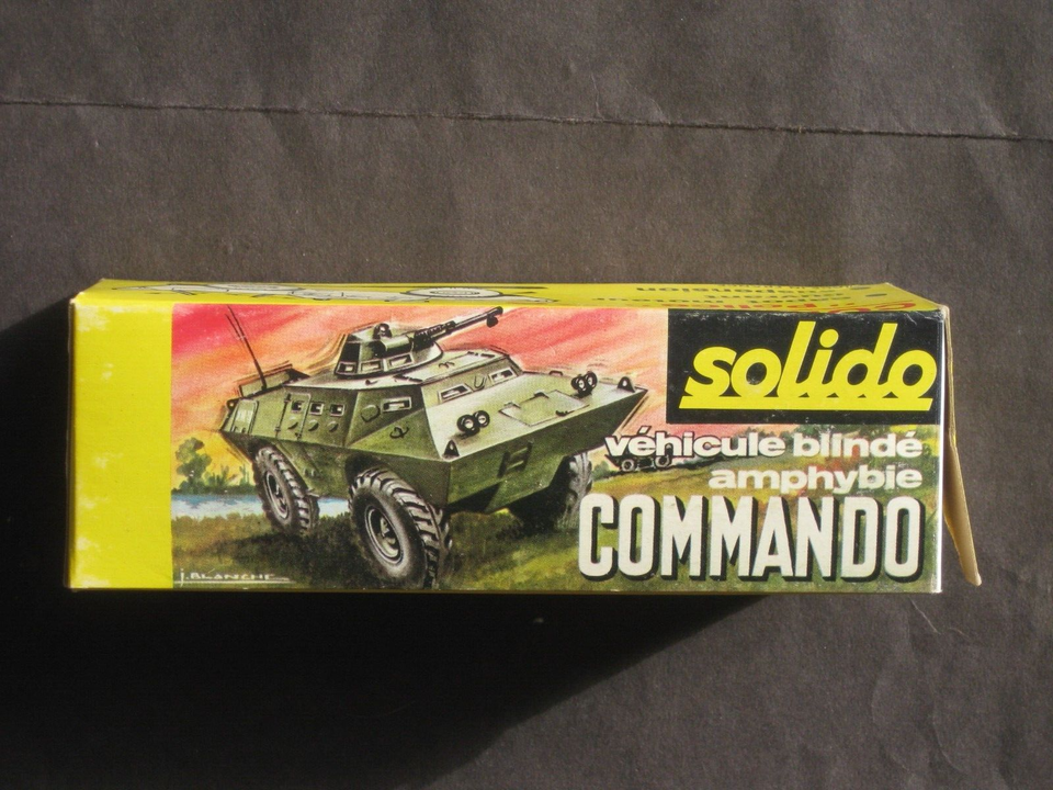 Solido Commando Police no 224 bis avec boite, Made in France (D