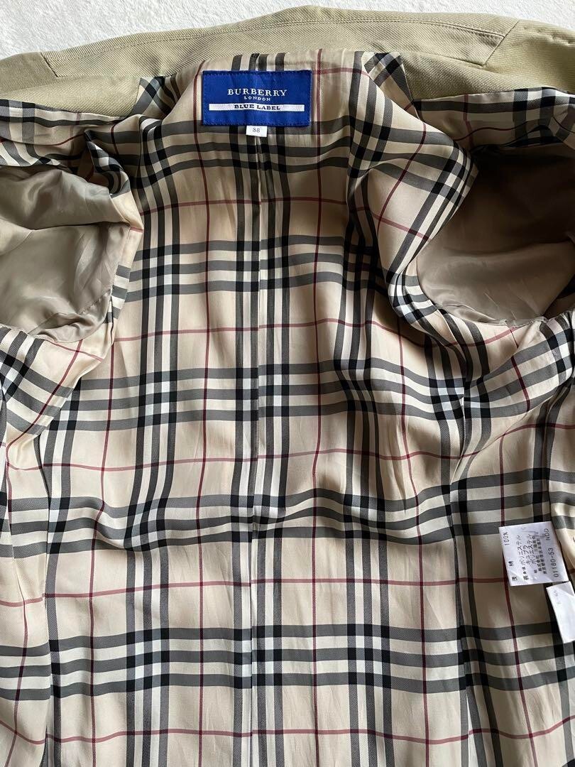 BURBERRY BLUE LABEL Pコート 38 BURBERRY BLUE LABEL ピーコート 38