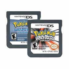 HeartGold SoulSilver Game Card US Version For Nintendo Consoles 3DS NDSI NDS