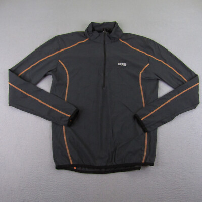 Colmar Jacket Women XL Gray Pullover 1/2 Zip Windbreaker Thermotec Lavagna Shell