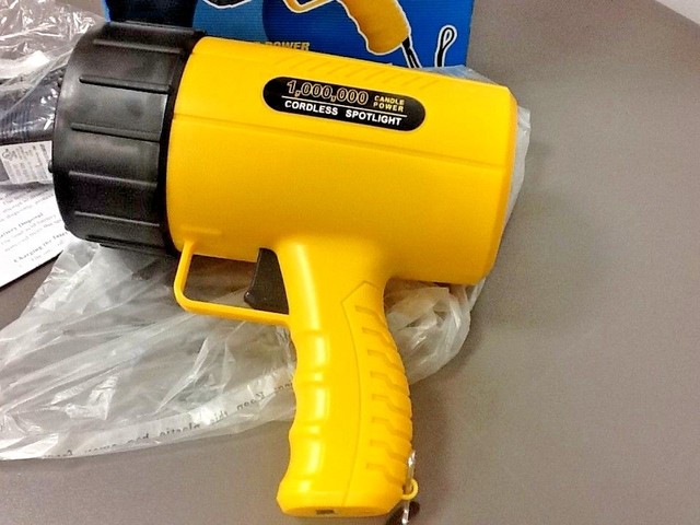 Luminar Work 61960-3 Watt LED Rechargeable Cordless Spotlight Camping for sale online