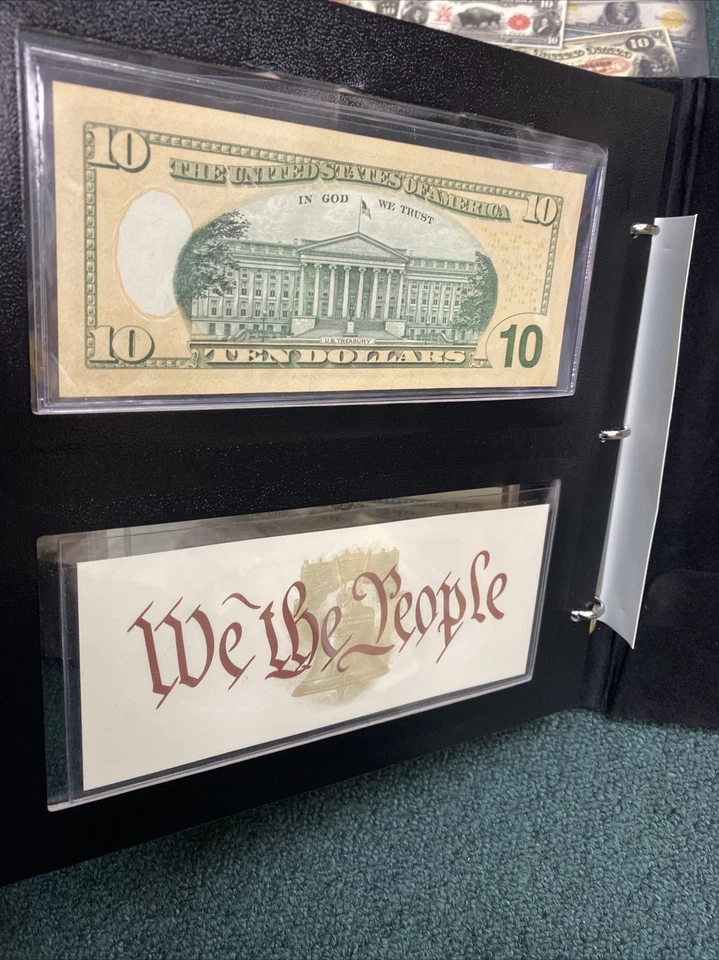 $10 Gen. Set -  3 $10 FRN Phila. - 1995, 2001, 2009 - SN 000001252A Low Number - Image 4 of 4