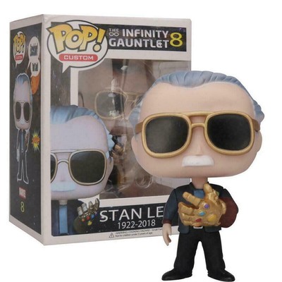 Funko Pop Endgame Exclusive: Stan Lee w/ Infinity Gauntlet ...