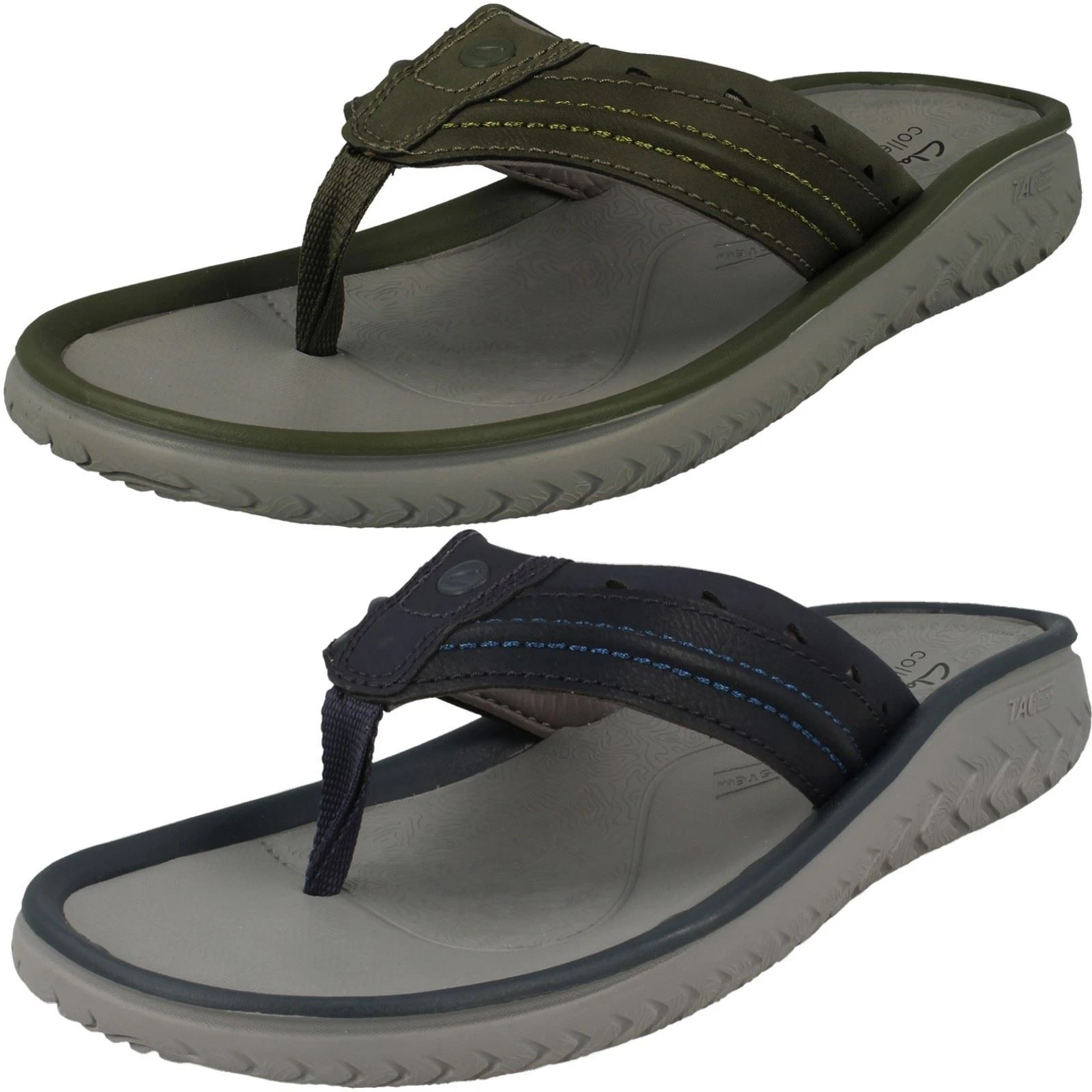 Sandali uomo Clarks Wesley Post TAC System punta