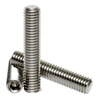 M4 M5 M6 M8 A2 STAINLESS STEEL FLAT POINT GRUB SCREWS SOCKET SET SCREW DIN 916