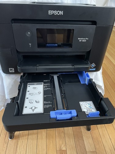 Epson WF3820 Workforce Pro Wireless Color Inkjet All-in-One Printer Black - Picture 6 of 12