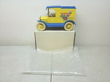 Ertl 1913 Ford Model T Van The World Rides Monroe Vtg Collectible Bank No 7511