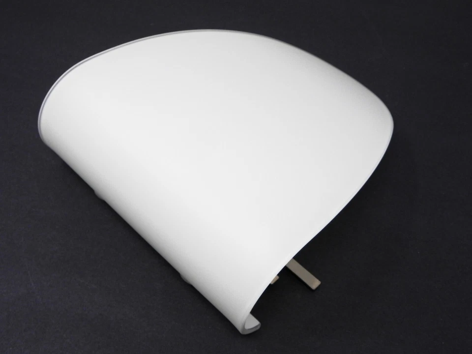 Aplique de pared de vidrio modernista elíptico FLOS Italia raro Foto 2 de 4