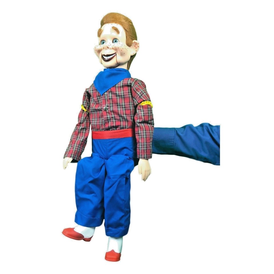 Howdy Doody Super Deluxe Upgrade Ventriloquist Dummy Doll Moving Eyes
