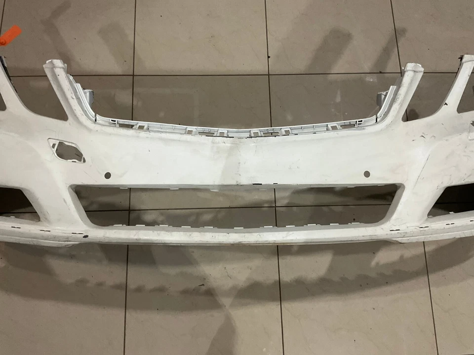 Cubierta de parachoques delantero blanca Mercedes E350 E400 CAPA 2011-2013 Foto 4 de 4