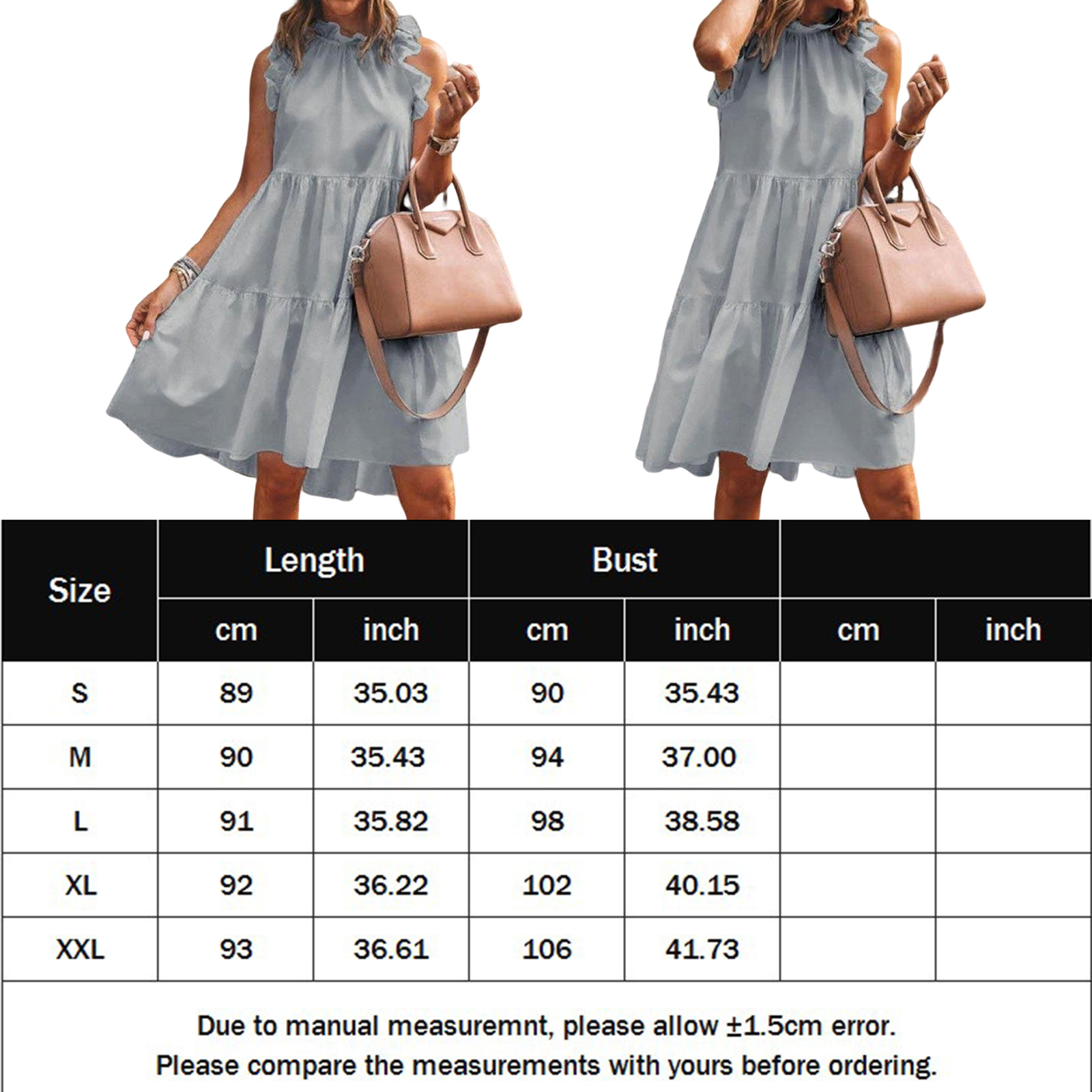 NEW Loose Women Cocktail Party Dress Fashion Ruffles Dresses Simple Club Party D eBay