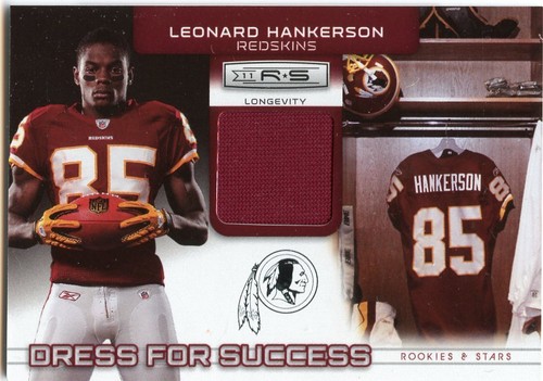 2011 PANINI ROOKIES STARS DRESS SUCCESS JERSEY LEONARD HANKERSON 188/249 *42774
