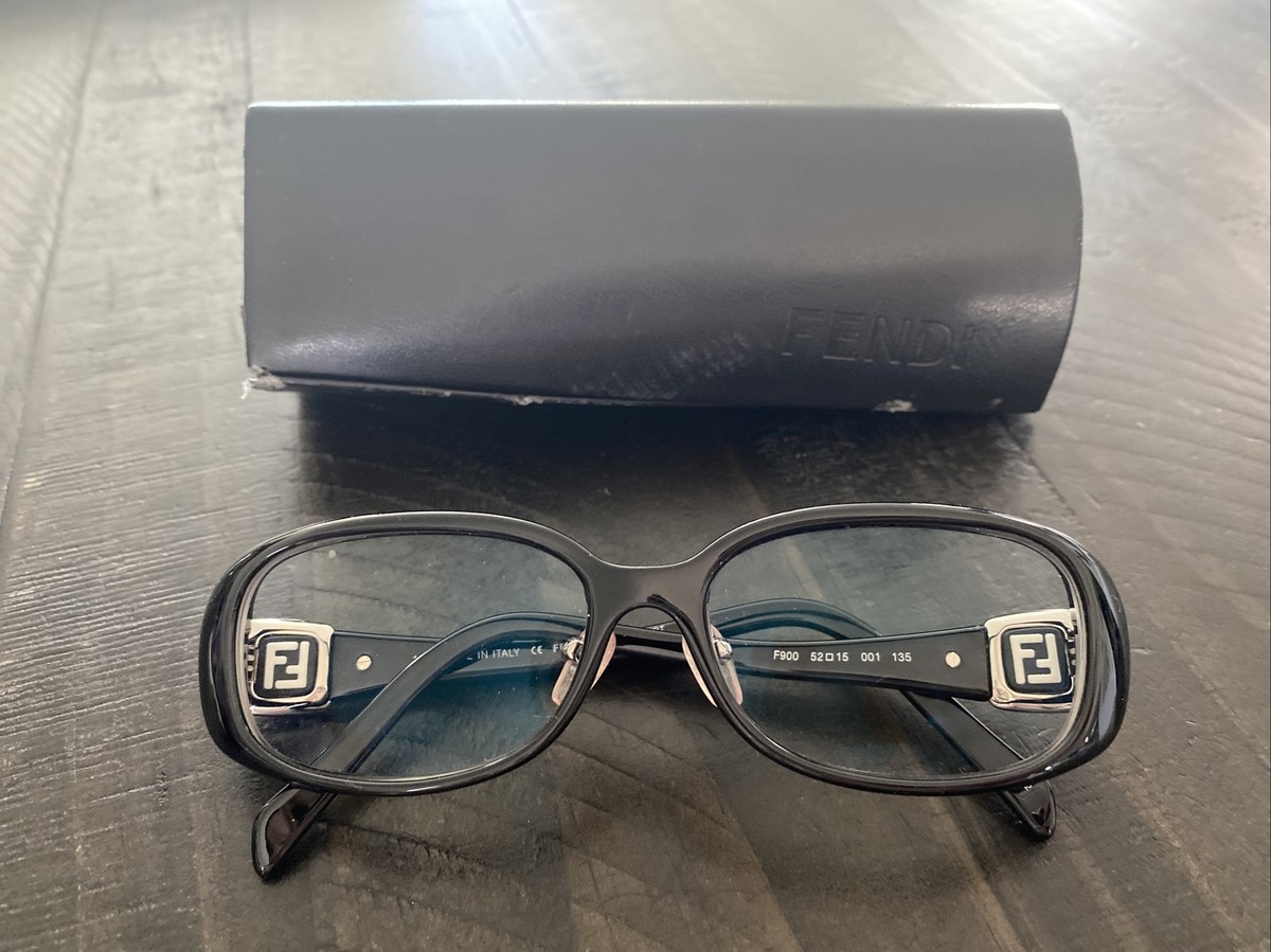 AUTHENTIC FENDI Sunglasses, gray/black, With Rx. Sunglasses FENDI Diagonal FE40156I 01A 54-17 Black in stock main image 4