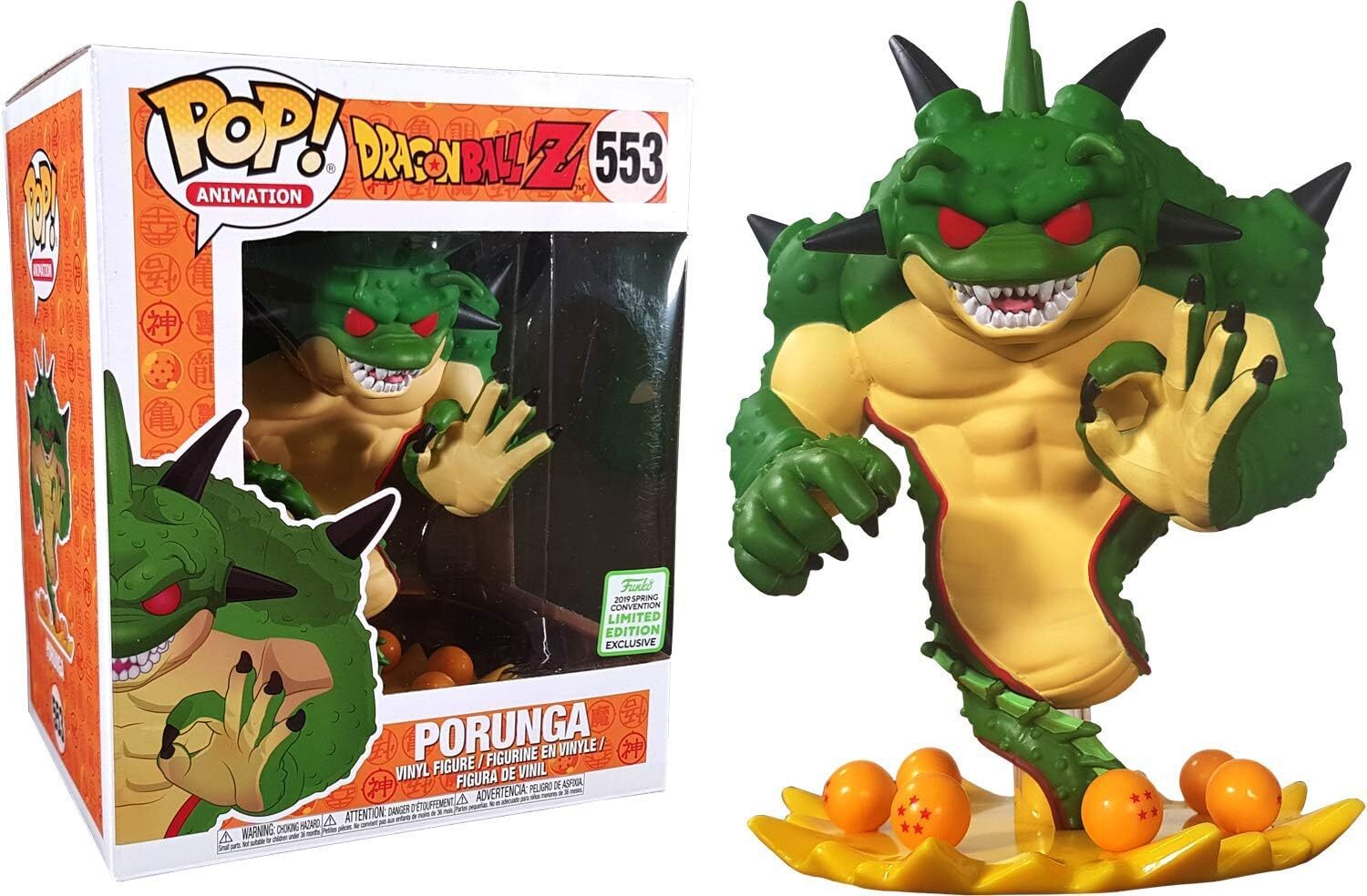 Эксклюзивная весенняя конвенция Funko Pop Animation Dragon Ball Z Porunga 553 2019 26090₽