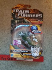 Transformers Hunt For The Decepticons HFTD Deluxe Class Hailstorm New