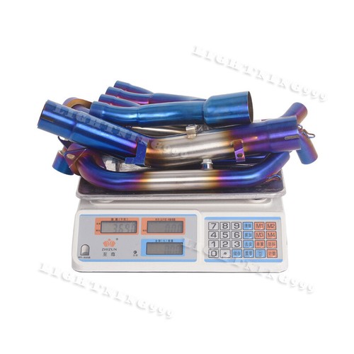 Tubo de escape de enlace delantero deslizante OEM para QJMOTOR QJ800GS-G SRK800RR 2023 2024 2025 - Imagen 3 de 6