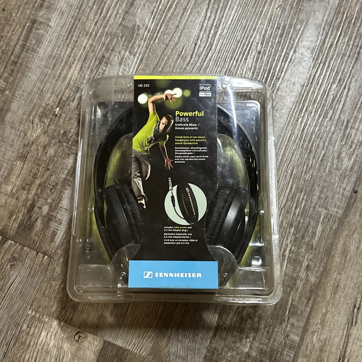 Sennheiser HD 202 II Headphones - Black for sale online | eBay