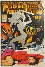 MARVEL COMICS PRESENTS WOLVERINE DAREDEVIL VENGEANCE TYPHOID #150 FIRST PRINIT!