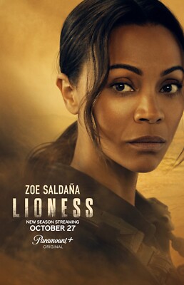 Special Ops : Lioness poster (e)  - 11'' x 17'' - Zoe Saldana