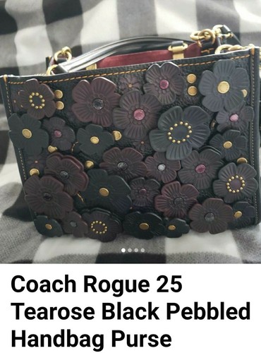 coach rogue 25 tea rose black
