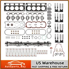 Fits GM Chevy 5.3L AFM Replacement Kit Gaskets Lifters Trays Camshaft Head Bolts