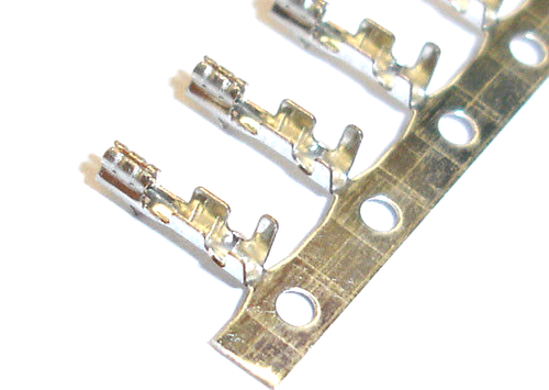 5264 2,5 mm hembra crimpado pin terminal 30-24 AWG conector componente x 100 - Imagen 1 de 4