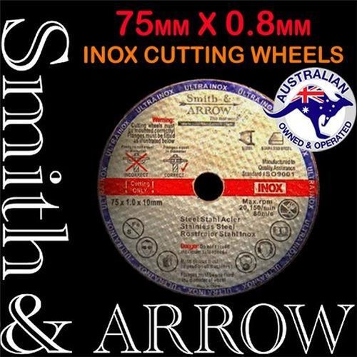 3" 75mm CUTTING DISC WHEEL CUT OFF AIR TOOL DIE GRINDER ROTARY METAL x 25/50 - Picture 6 of 10