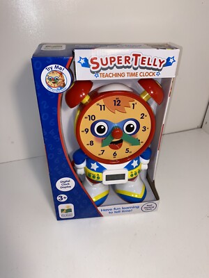 New - The Learning Journey Electronic Learning - Telly the Teaching Time Clock