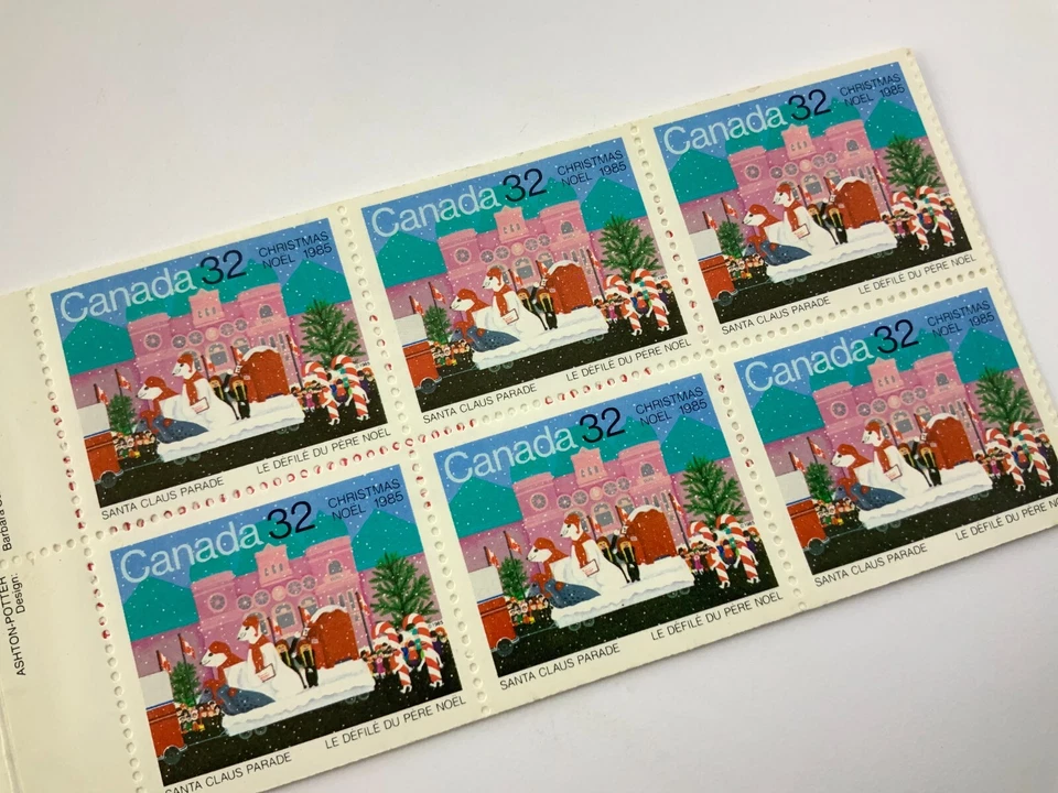 Canada Post Christmas Stamp Value Pack 1985 32 Cents 6 ONLY HH489 - Image 3 of 4