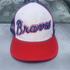 Mitchell & Ness Atlanta Braves 1974 Blue/Red/White Cap 7 1/8 MLB Baseball