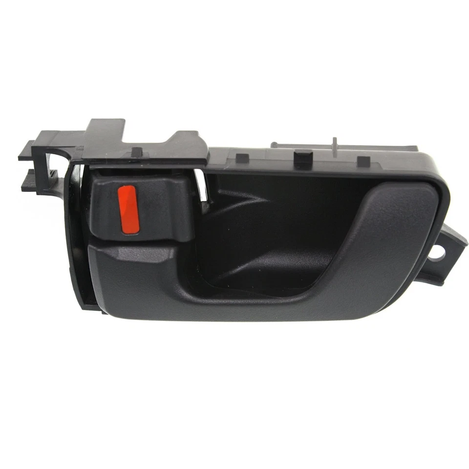 Juego de 2 manijas de puerta interiores para Mitsubishi Montero 2001-2006 de plástico negro Foto 2 de 4