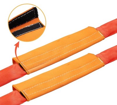 2PK 7''X12'' Cordura Wear Sleeves Sling Protector Wear Pad w/Hook & Loop Closure