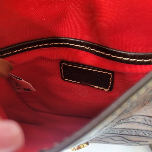Disney Dooney & Bourke Sketch Braun Leder Umhängetasche Handtasche Tasche RAR - Bild 11 von 11