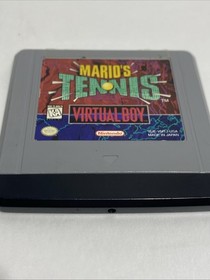 Mario's Tennis (Nintendo Virtual Boy, 1995) JAPAN -Authentic with Cap