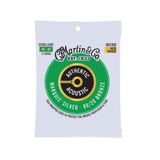 Martin Authentic Acoustic Guitar Strings - Marquis Silked Extra Light 12-String