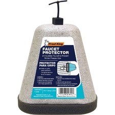 Frost King Gray 7.5 In. Foam Oval Outdoor Faucet Cover FC1 Frost King FC1 7 In.