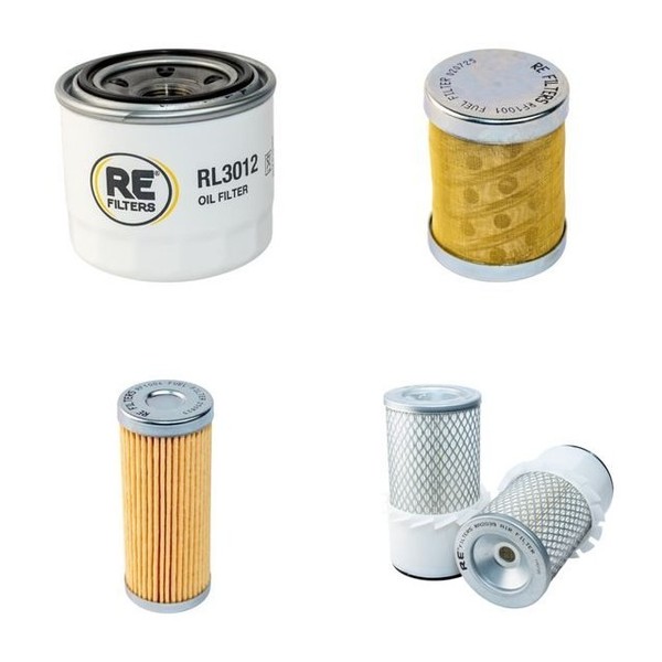 Filter Service Kit Passt Kobelco SK30 Sr Mit Yanmar Motor Diesel ÖL Kraftstoff-image
